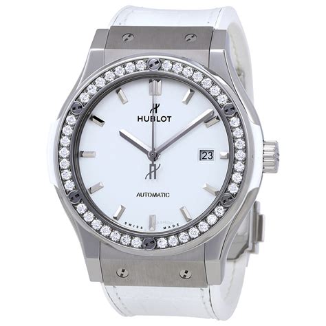 Hublot Classic Fusion Mat White Dial Automatic Ladies